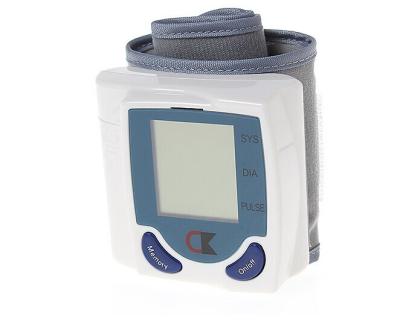 China Digital Wrist Blood Pressure Monitor & Heart Beat Meter for sale