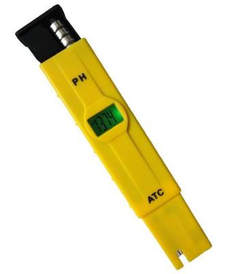 China Yellow PH2011 ATC pen type PH meter for sale