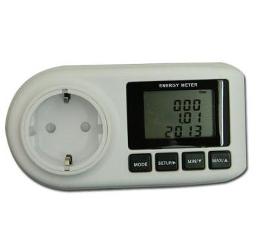 China SK410-V1 EU plug  single phase large LCD screen energy meter for sale