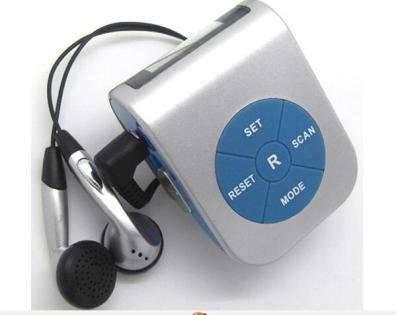 China digital multi-function FM radio step counter pedometer for sale