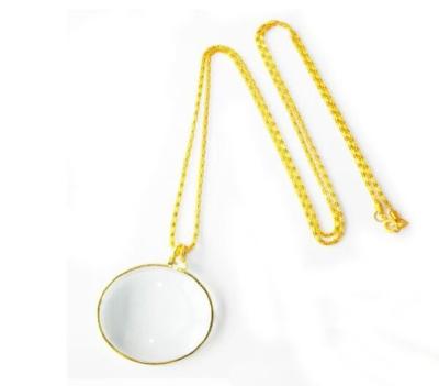 China MG12092 Decorative Monocle Necklace Magnifier for sale