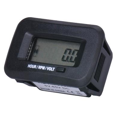 China HM038M Waterproof Digital Multifunction Tach/Hour Meter Voltmeter For Paramotors, Microlights, Marine Engines - Inboards for sale