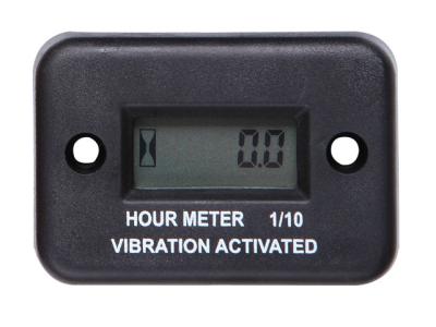 China HM016 IP68 Waterproof Digital LCD Wireless Vibration Hour Meter For Paramotors, Microlights, Marine Engines for sale