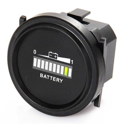 China Universal 12/24V, 36V, 48V and 72V Golf Cart Battery indicator for sale