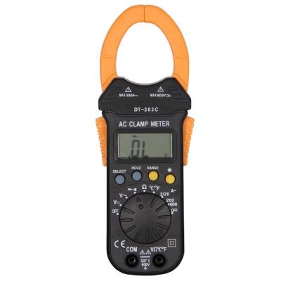 China DT203C Large LCD Display Non-Contact Measurement Digital Multimeter for sale