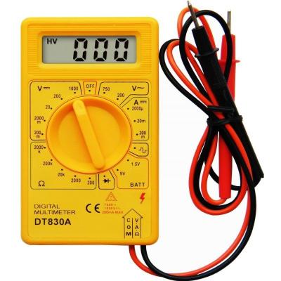 China DT830A Popular Small Digital Multimeter With battery Capacity Test Function For Beginner for sale