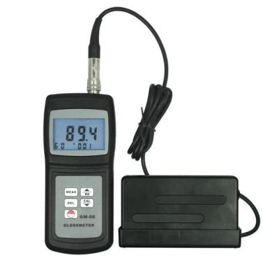 China GM-06 4 Digits LCD Backlight 60 Degree 0.1- 200 Gloss Units Golss Meter Glossmeter With 254 Group Data Memory Function for sale