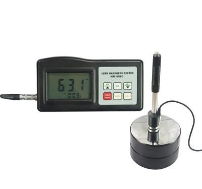 China HM-6560 Portable 12.5mm LCD Display  200-900 HLD Leed Hardness Tester Meter Metals Durometer With Sensor for sale