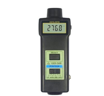 China GED2600 2-in-1 Engine And Laser Tachometer Motor Machine Automobile Rotate Speed Tester for sale