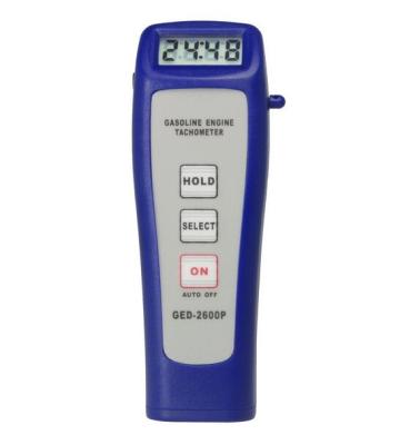 China GED-2600P 100 ~ 9,999 r / m Gasoline Engine Tachometer Motor Machine Automobile Rotate Speed Tester for sale