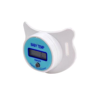 China New Practical Health Monitors Digital LCD Display Baby Infants Nipple Pacifier Thermometer for sale