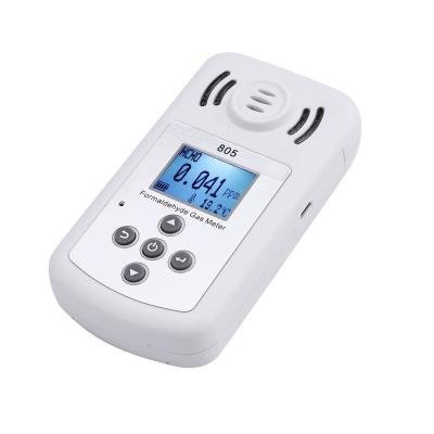 China KXL-805 Mini Portable LCD PPM HTV Formaldehyde Gas Meter Tester Methanal Detector with Sound Light Alarm for sale