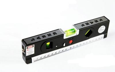 China Black Color Multifunction Laser Level with Tape Measure For Alignment And Leveling for sale