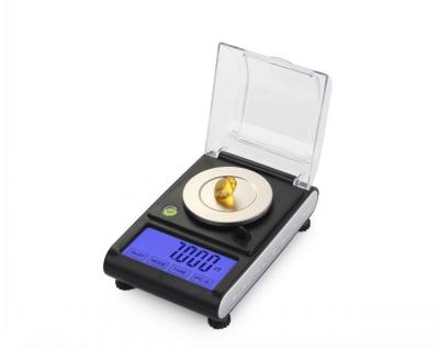 China 50g/0.001g High Precision Jewelry Diamond Gem LCD Digital Electronic Scale Laboratory Balance Scale for sale