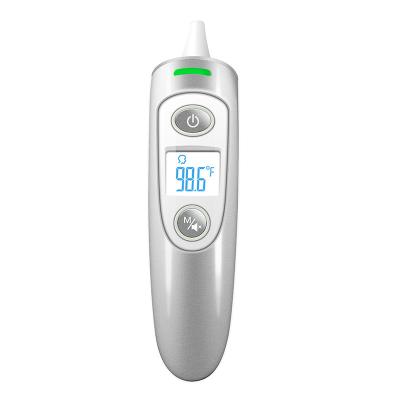 China High Accuracy Dual Mode Digital LCD Display Forehead And Ear Thermometer Baby Fever Thermometer for sale