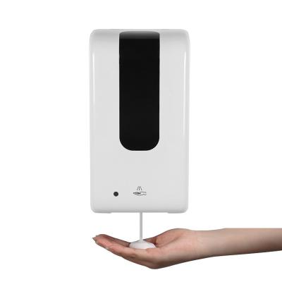 China 1200ml  Infrared Induction Liquid Hand Dispenser Alcohol Spray Wall Mounted Sanitizer Soap Dispenser for sale