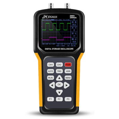 China JDS2022A 100-240V 2-Channel 20MHz 200MSa/S TFT LCD Display Handheld Digital Storage Oscilloscope for sale