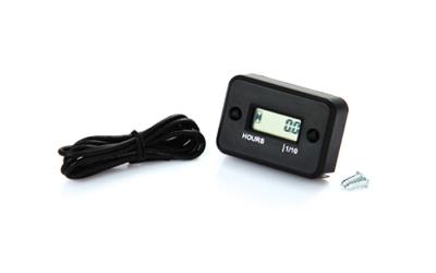 China HM006A IP68 Waterproof Digital Inductive Gasoline Hour Meter for Paramotors, Microlights, Marine Engines for sale