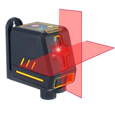 China T07 Horizontal and Vertical Cross Line Self Leveler Auto-Leveling Adjustable Brightness Red Laser Level Meter for sale