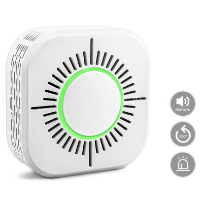 China C50W 433Mhz Wireless Smart Smoke Detector Fire Alarm Sensor Smoke Sensor Compatible With Sonoff RF Bridge for sale