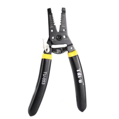 China TU-053 High Quality Cable Wire Stripper Cutter Crimper Automatic Multifunctional TAB Terminal Crimping Plier Tools for sale