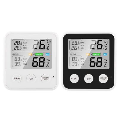 China TS-9909 LCD Digital Temperature Humidity Meter Indoor Electronic Hygrometer Thermometer Weather Station for sale