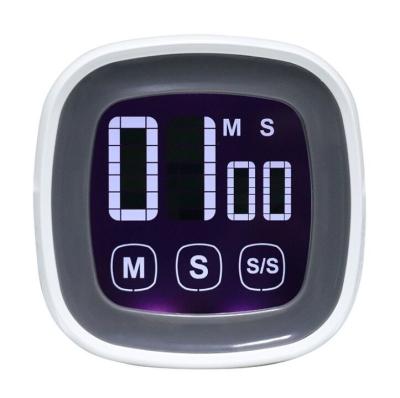 China TS-BN54 Touch Screen Digital Kitchen Timer for Kitchen Cooking Shower Study Stopwatch LED Counter Alarm Clock for sale