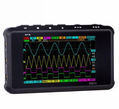 China DS213 Mini DSO Pocket Size 100MSa/s Digital Oscilloscope USB Handheld Oscilloscope Kit Analog Bandwidth Oscilloscope for sale