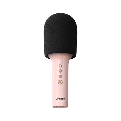 China New Wireless Microphone Joyroom Portable Indoor Handheld Handheld Microphone With Speaker Karaoke Microphone For Party for sale