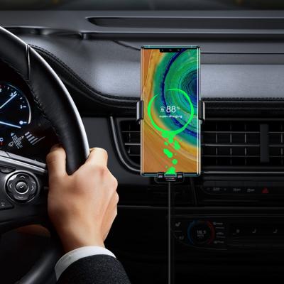 China Universal Qi Wireless Fast Charger Joyroom Car Phone Holder JR-ZS216 Air Vent Car Holder Qi Charging Wireless Fast Mount for sale