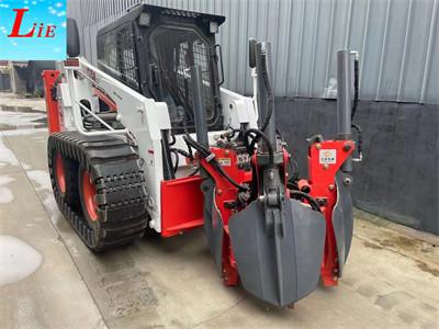 China Professional skid steer tree spade manufacturers in China skid steer forestry machine for sale