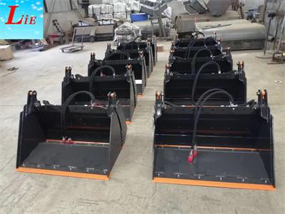 China Made in China skid steer buckets 4in1 buckets for skid steer loader for sale