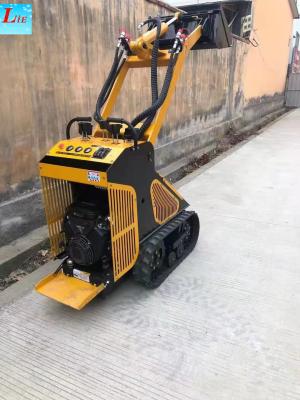 China China Moving Way Track Wheel Hydraulic System Cat Mini Skid Steer Loader with Engineering Tires for sale