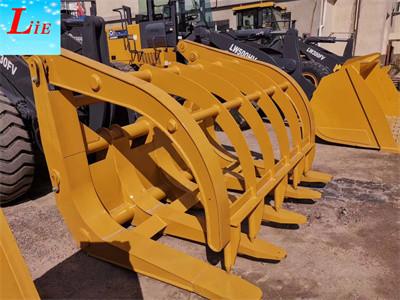 China China wheel loader grass grapple attachments,grass grapple for wheel loader for sale