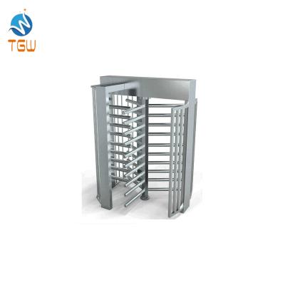 China 304 Stainless Steel Security Full Height Turnstile Gate Gccess Control Turnstile for sale