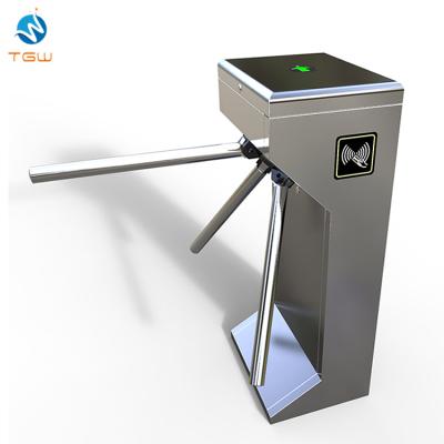 China Office High Speed ​​Bi-direction 304 Stainless Steel Height Tripod High Quality Turnstile For Public for sale