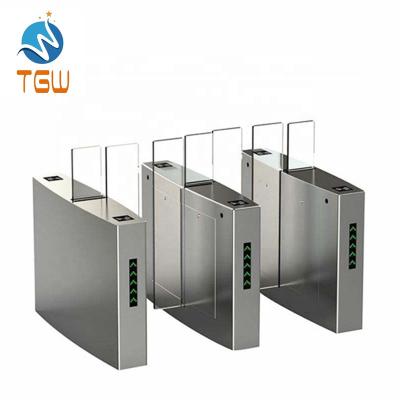 China Office Access Control Turnstile Gate IC Card Face ID Sliding Design for sale