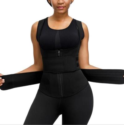 China Hot Sweat Sauna Yoga Gym.Running.Sport Plus Size Body Shaper Girls Slimming Waist Trainer Vest Thermo Neoprene Waist Trainer for sale