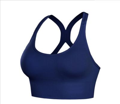 China Women's Large Size 6XL Breathable Seamless Sports Bra Sports Bra Padded Wireless Tank Vest for sale