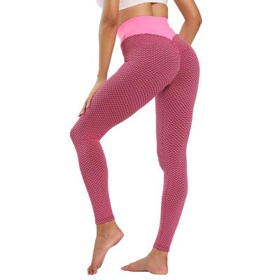 China High Waist Fitness Gaiters Yoga Seamless Pants Breathable Elastic Gym High Top for sale