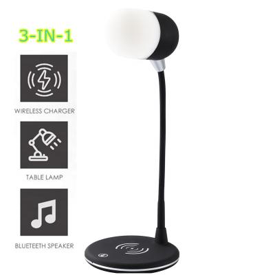 China Video Game Player SUNLINE QI Wireless Charger Led Smart Night Light With Speaker Charger For Kids With Night Light for sale