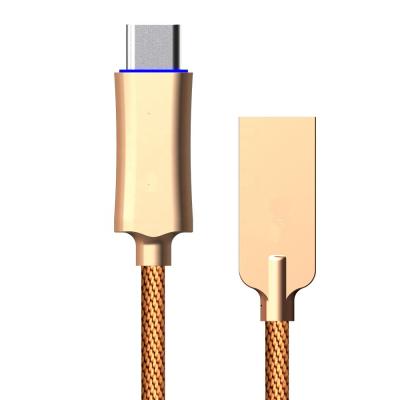 China MP3 / MP4 Player SUNLINE 2018 USB 2.0 Auto Disconnect Braided Type C Cable Fast Charging Blast Light for sale