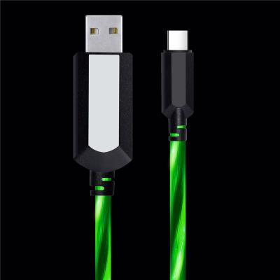 China High Quality Type-c Green LED USB Camera SUNLINE New Products Flowing Light Cable for sale