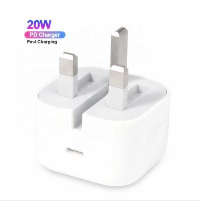 China QC3.0 SUNLINE UK QC3.0 20W USB C PD USB-C Charger Smart Plug Phones Fast Charging Charger For Smart Phone for sale