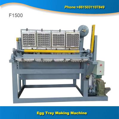 China F1500 Full automatic brick dryer paper molding egg tray processing machine for sale