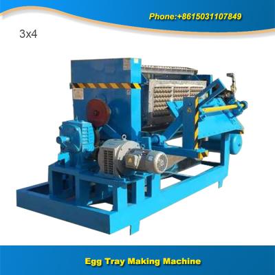 China Full automatic brick dryer 1500 egg tray molding machine for sale