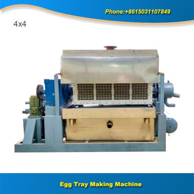 China 4x4 2500pcs welcomed high grade multi layer metal dryer egg tray making machine for sale