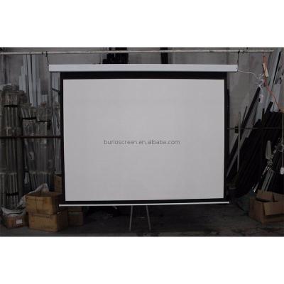 China Matte White High Gain Good Quality Electric Home Theater Projector Screen With Remote Control for sale