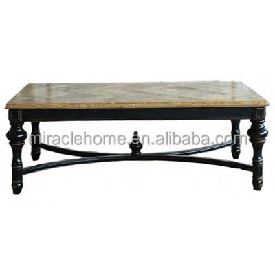 China Solid Wood Alibaba Coffee Table Antique Wooden Furniture Made in China for sale