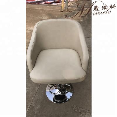 China Leisure chair salon chair the barber shop and the beauty salon upholstery leather soft swivel chair for sale